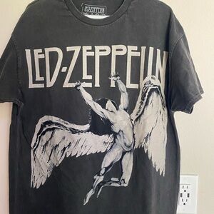 Led Zeppelin Black Graphic Tee